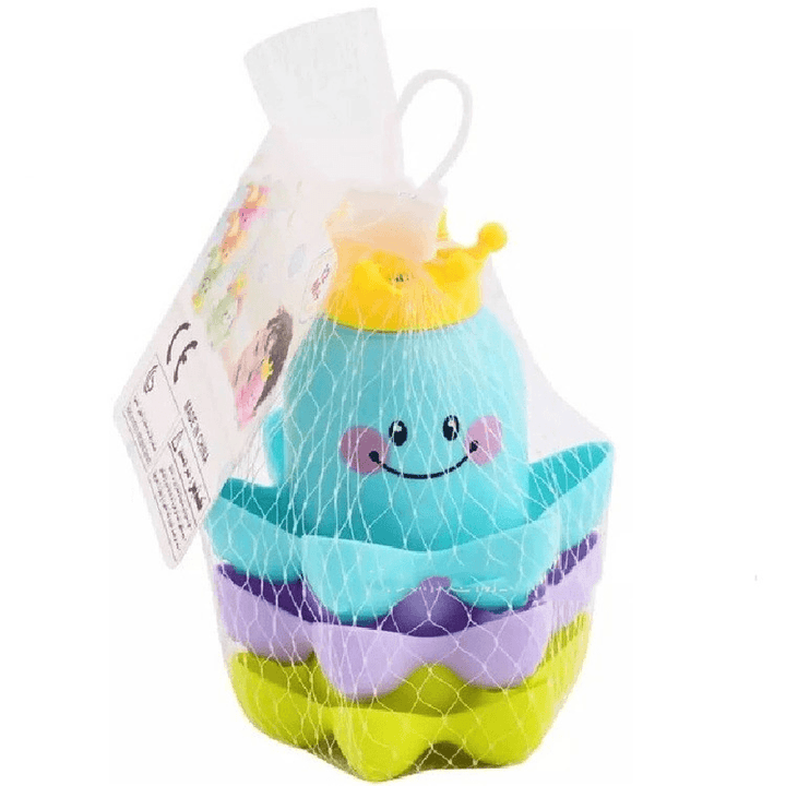 Children'S Sea Octopus Stacked Cup Bathroom