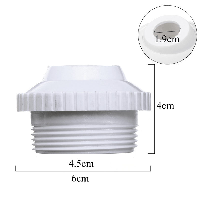 1.5Inch Swimming Pool Spa Return Jet Fitting Ball Nozzle SP1419D Replacement Pool Buttons