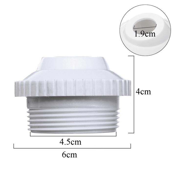 1.5Inch Swimming Pool Spa Return Jet Fitting Ball Nozzle SP1419D Replacement Pool Buttons