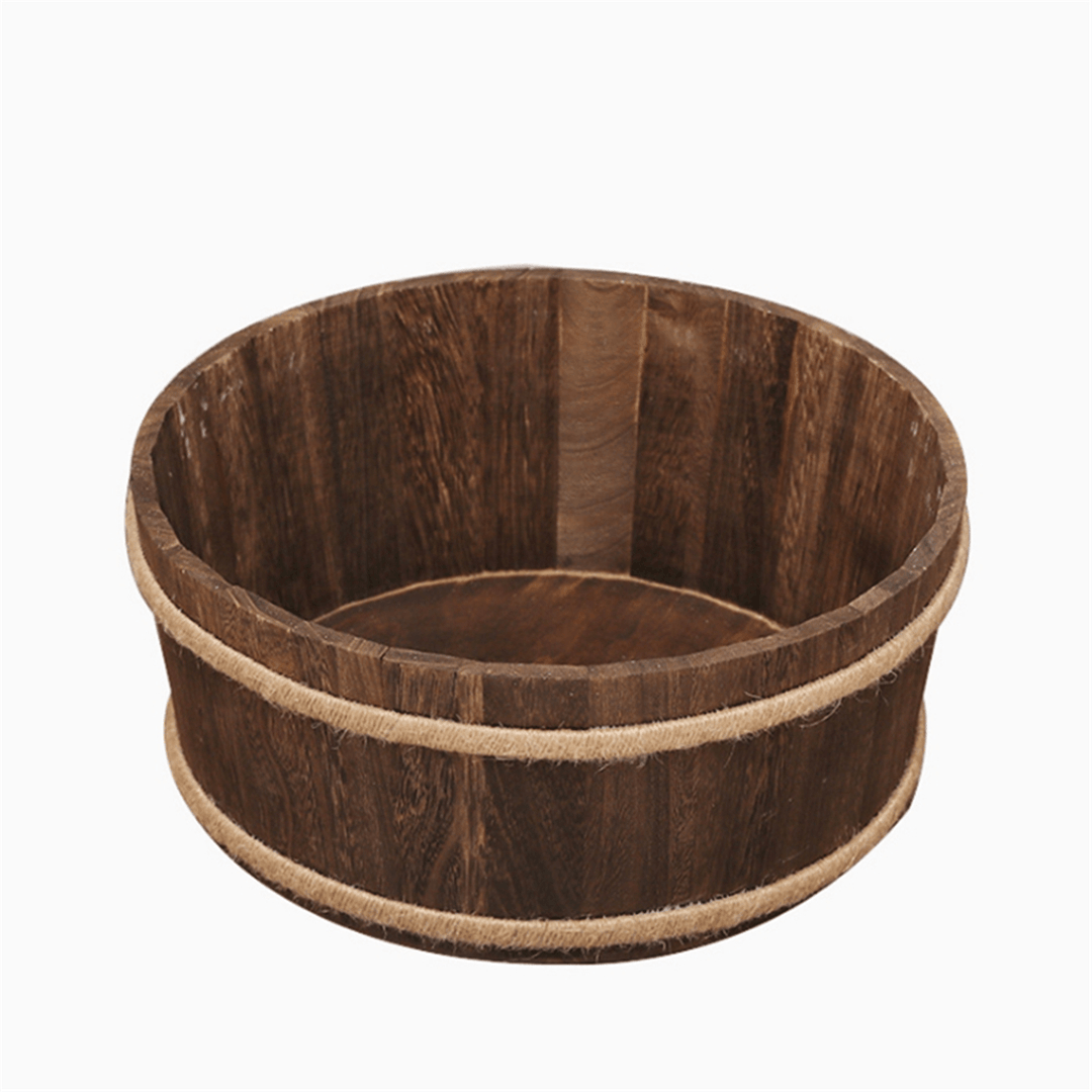 Newborn Wooden Photography Props round Basket Posing Studio Baby Photography Prop Posting Accesoriess