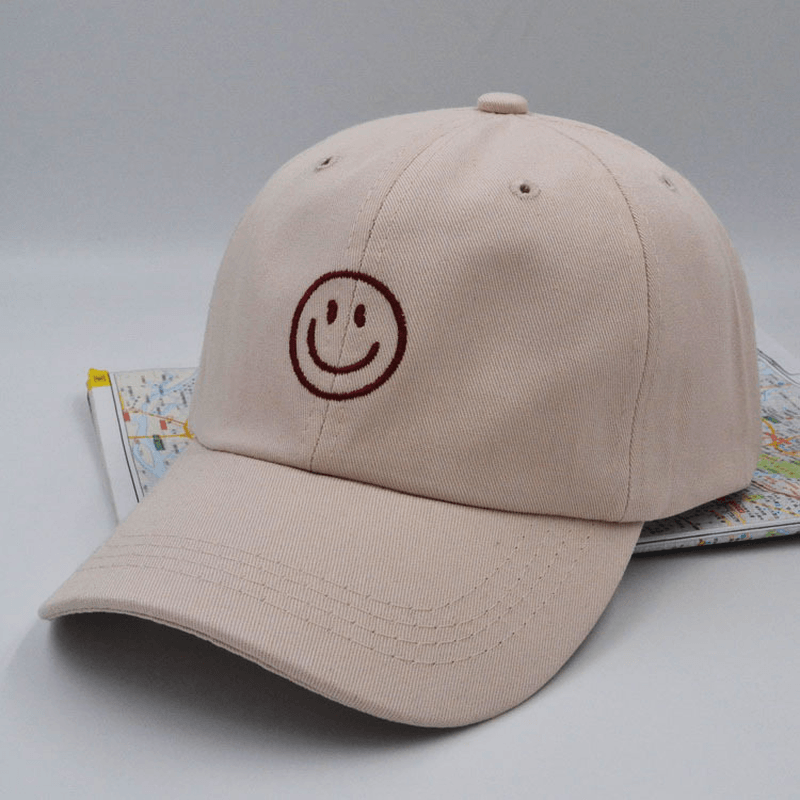 Three Bar Baseball Cap Men'S Soft Top Casual