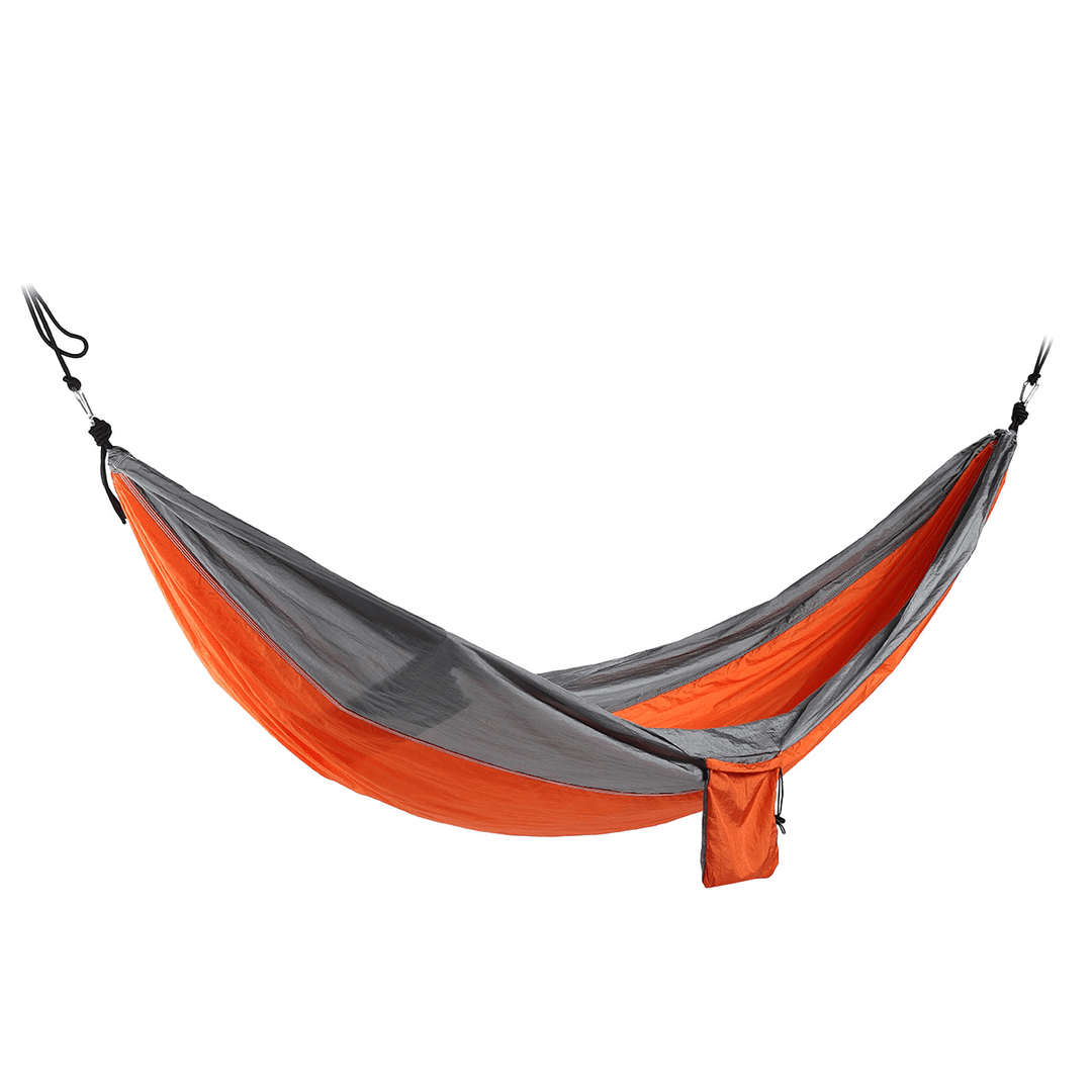 Ipree¬Æ 250X140Cm Double Person Hammock Parachute Hammock Hanging Sleeping Bed Swing Chair Outdoor Camping Travel - MRSLM