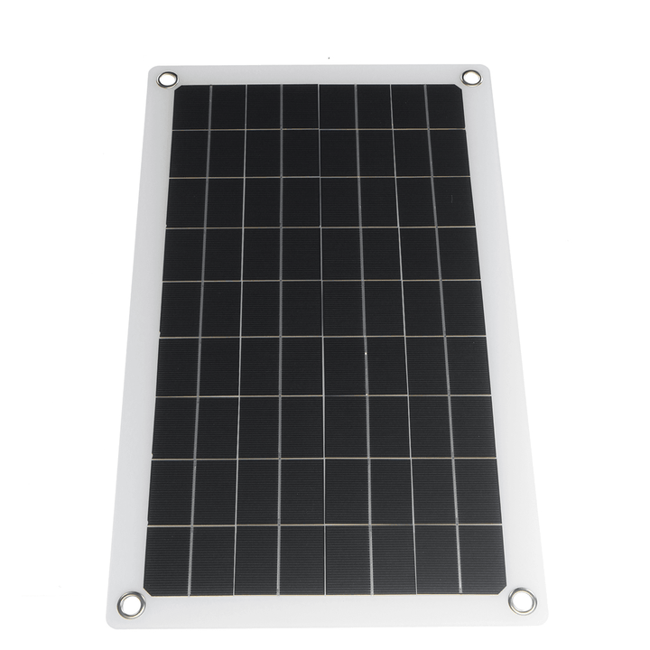 50W 18V Solar Panel Monocrystalline Silicon Battery Charger Kit for Car & Small Household Appliances