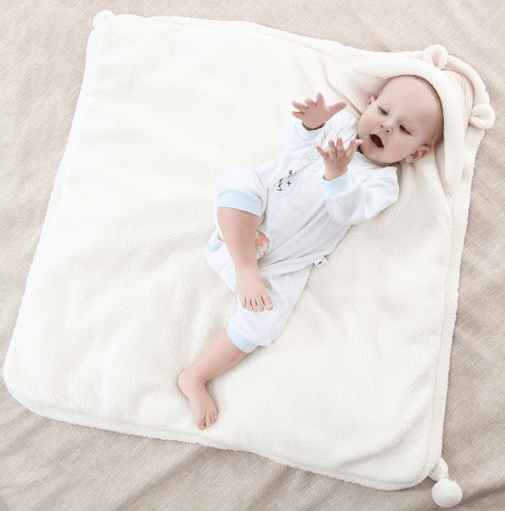 Newborn Lambskin Warm Blanket