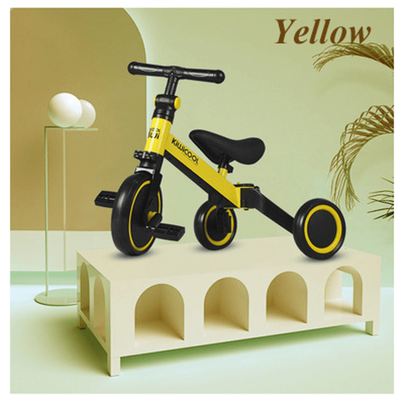 Children'S Two-In-One Balance Scooter 1-3 Years Old Baby Scooter Multifunctional Tricycle