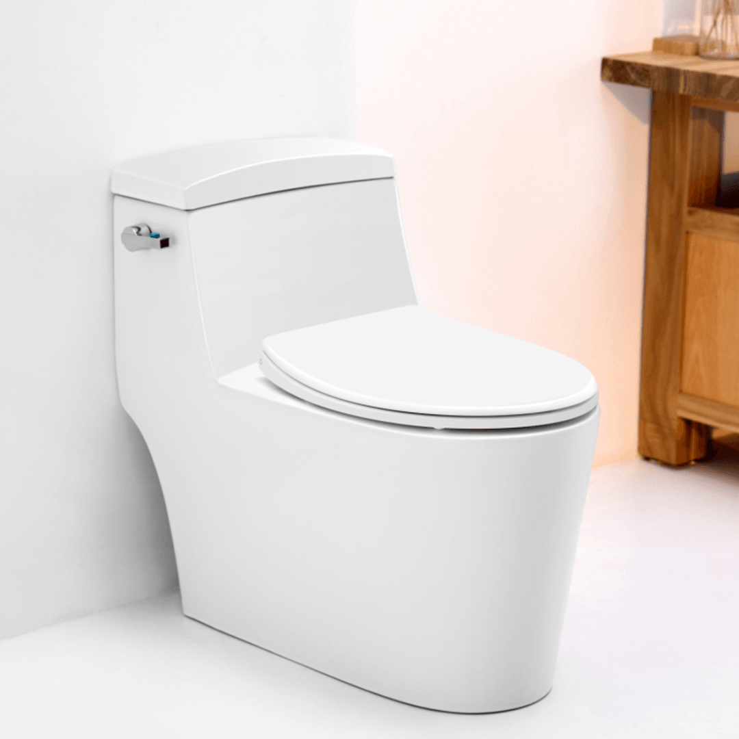 WHALE SPOUT Bathroom Electric Heated Toilet Seat Covers IPX4 Waterproof Mute Descending Toilet