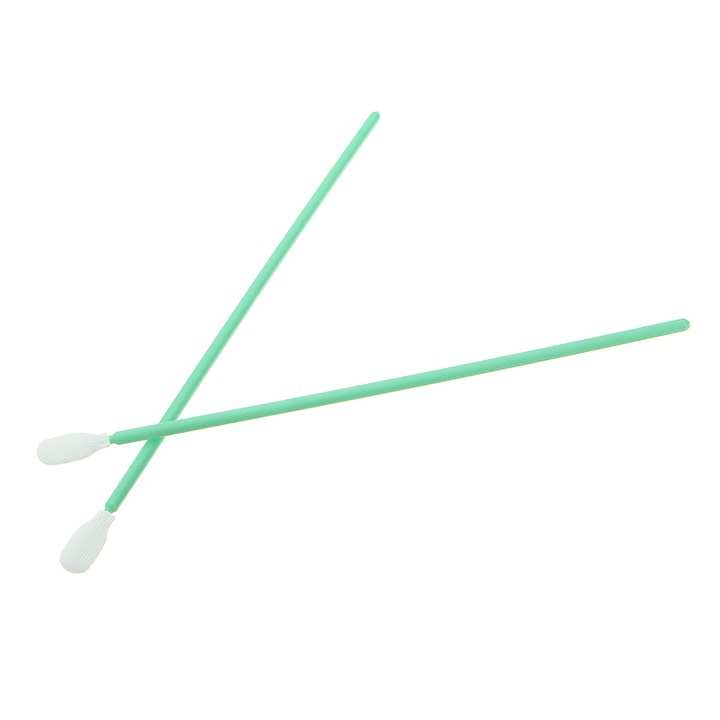 100Pcs Foam Cleaning Swabs Industrial Dust-Free Cotton Swab Sponge Stick Dustproof Rods