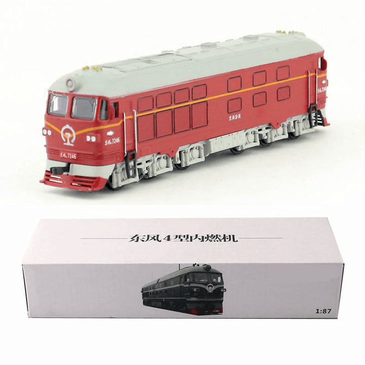 Shenghui Alloy Car Model Childrens Toy Dongfeng 7246 1518 Internal Combustion Train Pull Back Sound and Light Gift Box