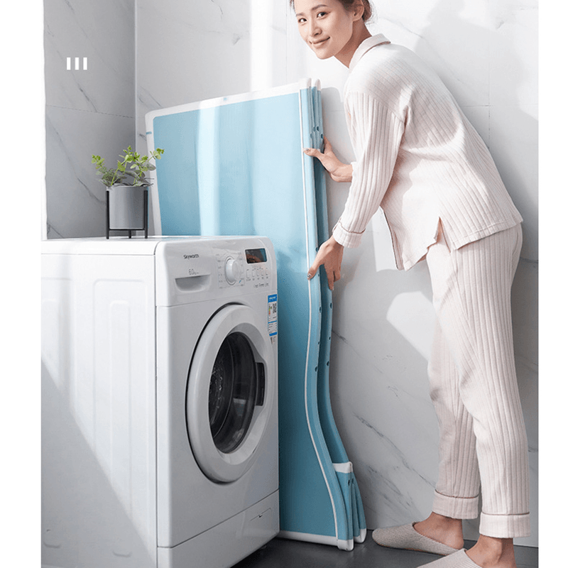 Xiaoshutong 1104 1.36M Portable Folding Adult Bathtub Surround Lock Temperature Stable without Rollover Easy to Store for Bathroom