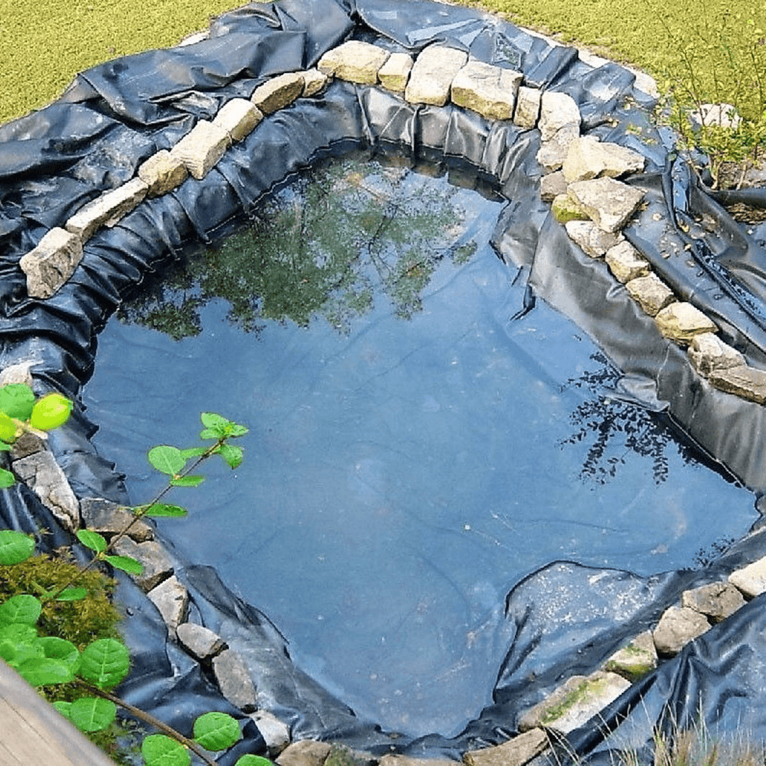 4.5X3M HDPE Pond Liner - Durable, Lightweight, and Eco-Friendly Membrane for Garden Pools and Landscaping