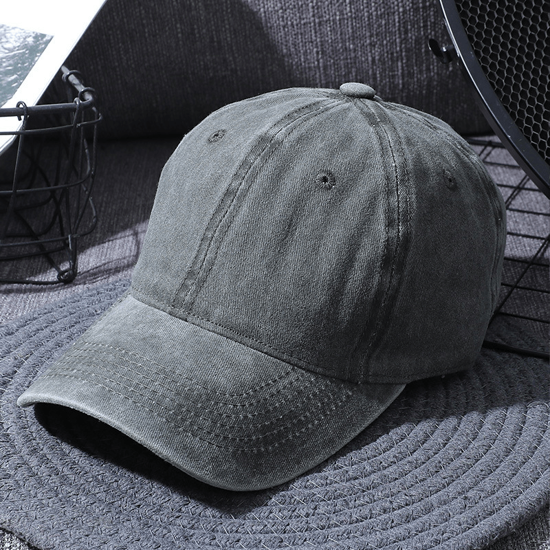 Washed Baseball Caps for Men and Women Outdoor Distressed Sun Hats Simple Caps