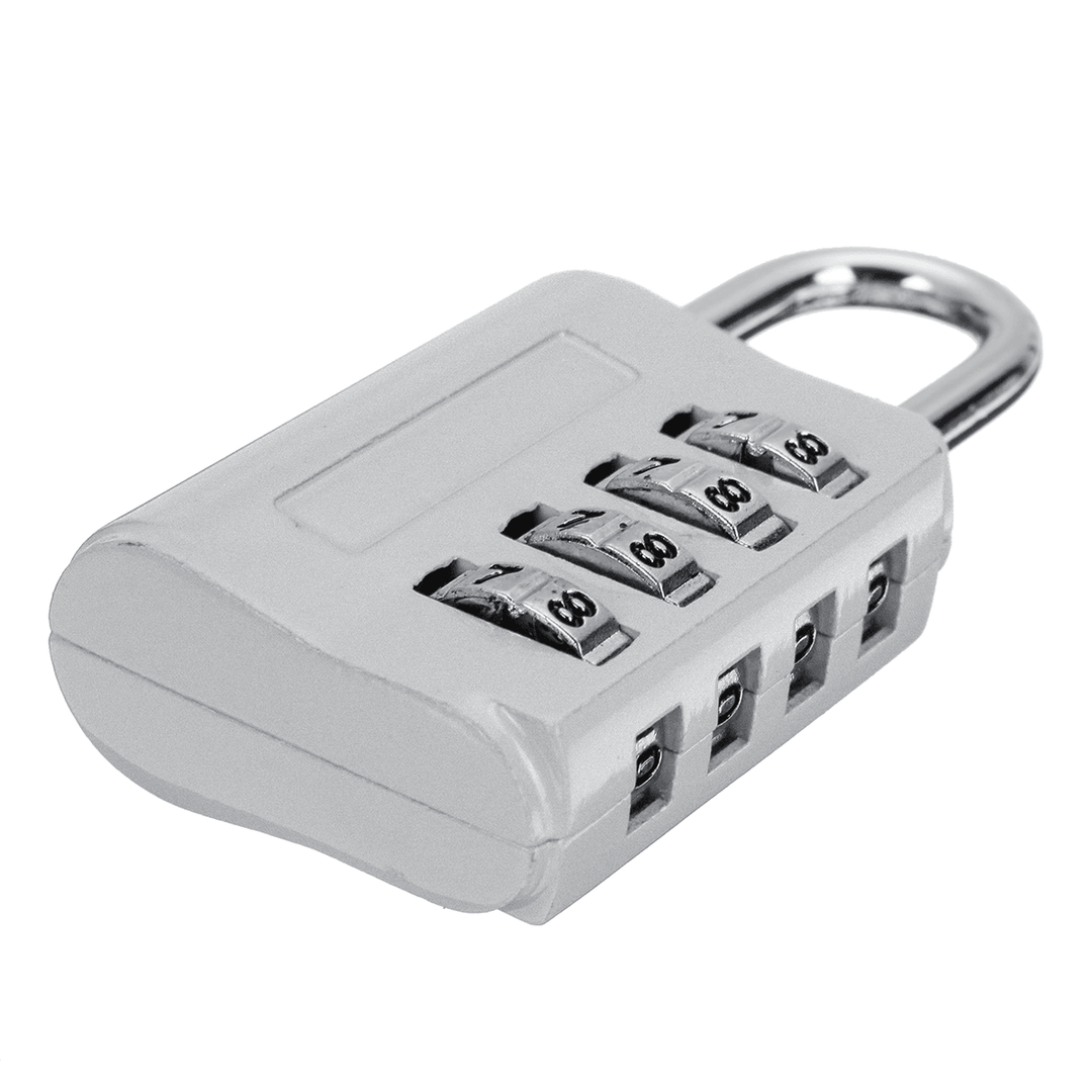 Mini 4 Digit Combination Safety Security Padlock Number Luggage Travel Code Drawer Lock