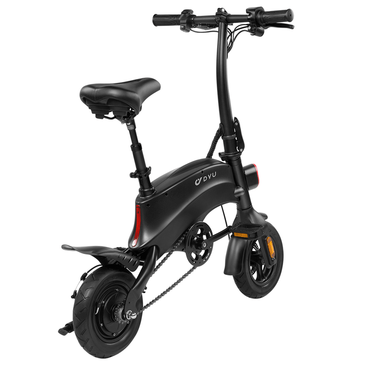 DYU S2 350W 10Ah 36V 10In Folding Moped Bicycle 25Km/H Top Speed 40Km Max Mileage Electric Bike City E Bike