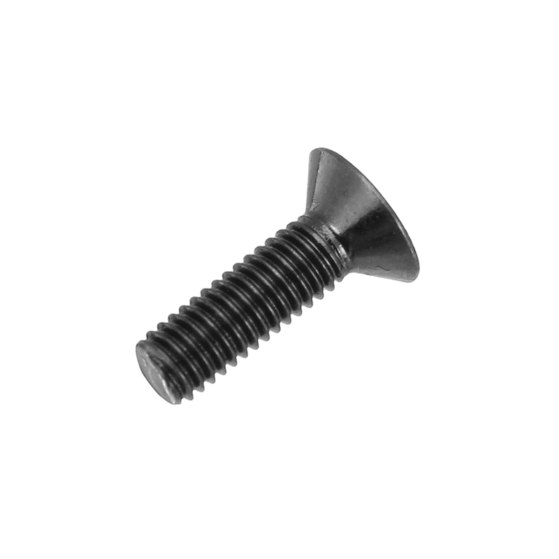 Suleve‚Ñ¢ M3ASH4 10Pcs M3 Hex Countersunk Flat Head Screws Alloy Steel Titanium Plated 12.9 Grade