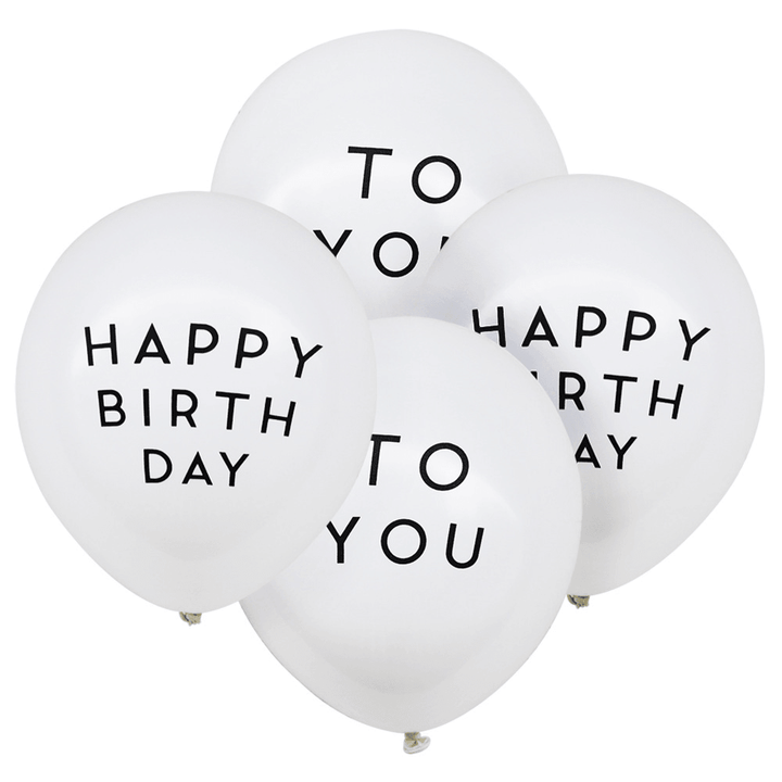 New 12 Inch Happy Birthday to You Latex Balloon Wedding Party Decoration Proposal Romantic Balloon 198