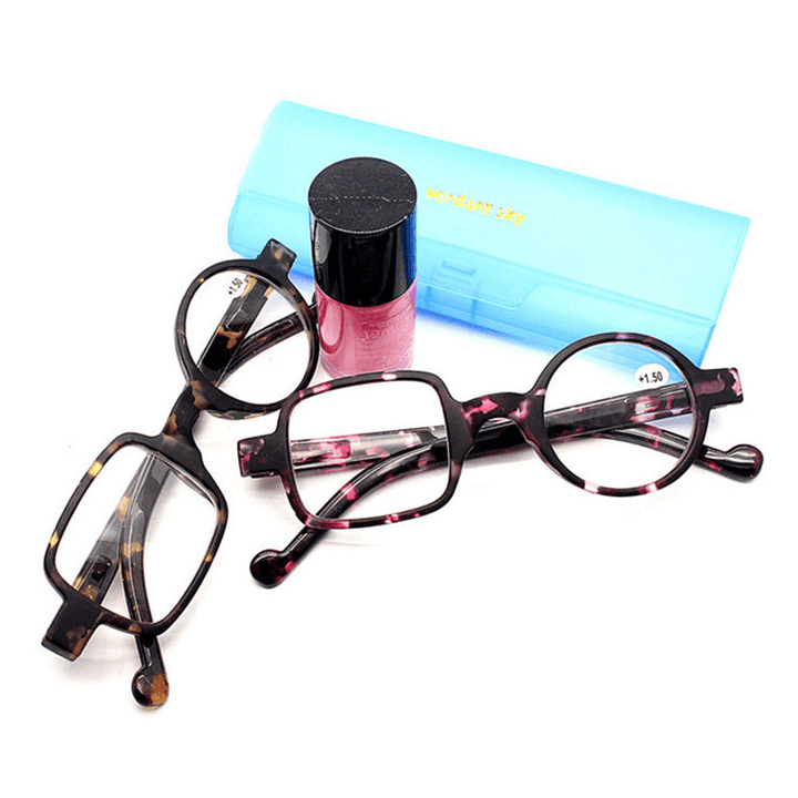 Men Women Full Frame Readers Reading Glasses Retro Ligthweight Presbyopic Glasses