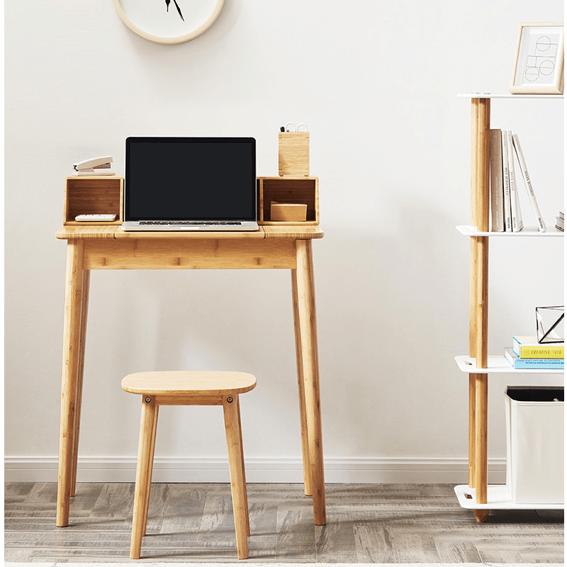 CHENGSHE Multi-Function Flip Desk Bedroom Dressing Wooden Table From