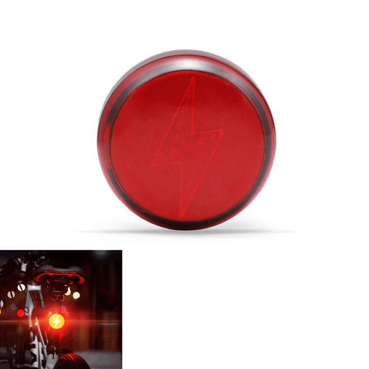 XANES® TL30 COB 120LM Bike Tail Light USB Rechargeable IPX5 Waterproof 5 Modes Bicycle Rear Light Warning Night Light