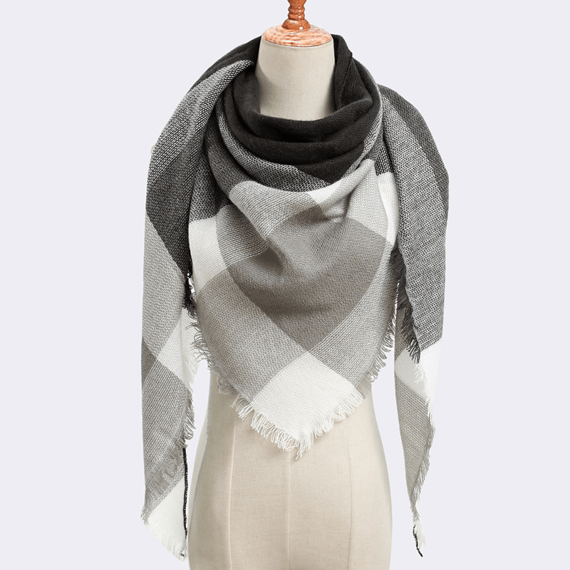 Fashionable Women'S Cashmere Thermal Scarf