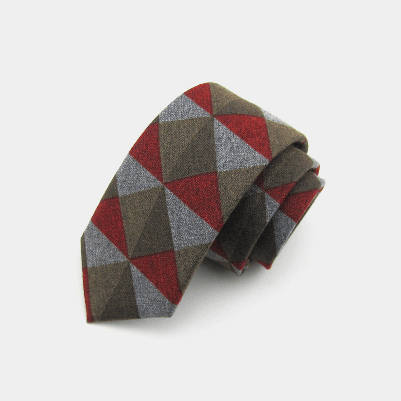 Formal Wear Fashion Casual British Flannel Tie