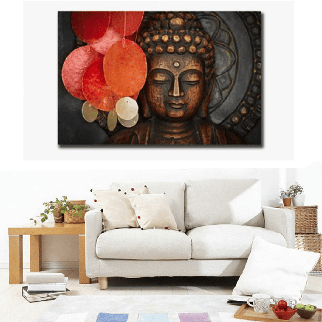 Large Art Prints Home Decor Canvas Painting Wall Art Statue Meditation Paper