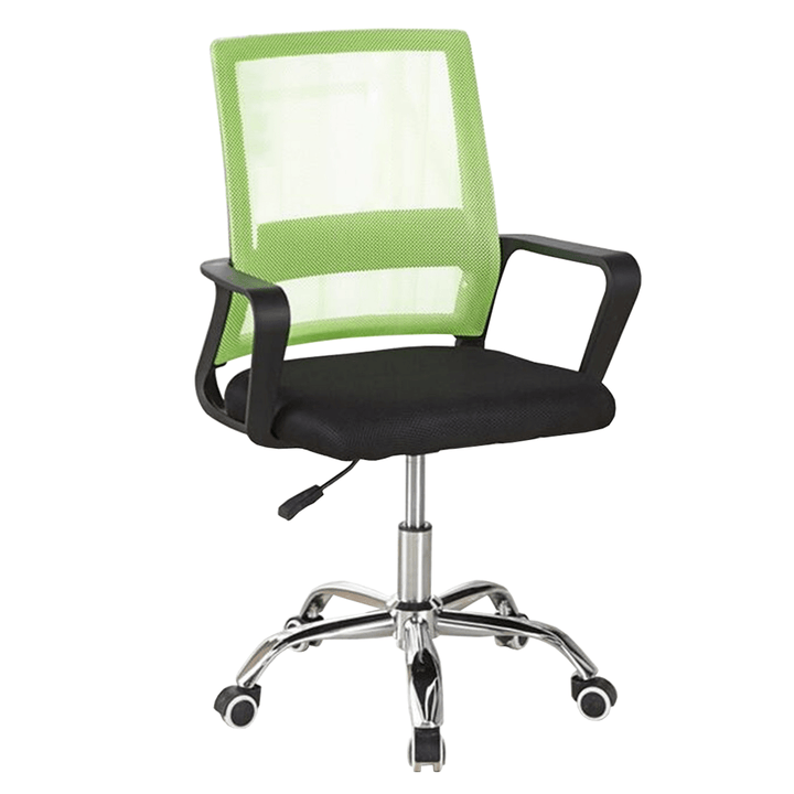 Office Mesh Chair Ergonomic Swivel Mid-Back Computer Desk Seat Metal Base Adjustable Lifting Chair Home Office Furniture