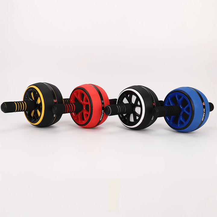 1PC Wider Ab Roller Wheel with Knee Pad for Core Training Abdominal Workout Fitness Exercise Tools