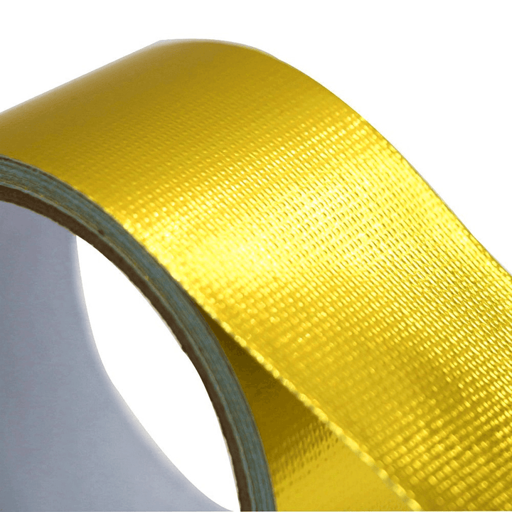 5Cmx10M Heat Cool Reflective Tape 500 Degree Gold Heat Protection