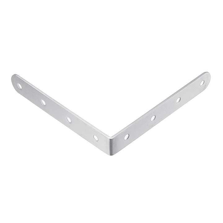 Stainless Steel Corner Braces Joint Code L Shaped Right Angle Bracket Shelf Support for Furniture