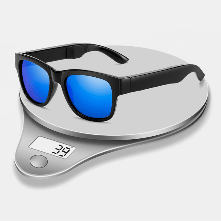 Unisex Bluetooth Headset Anti-Blue Light Intelligence Touch Outdoor Riding Plain Glasses