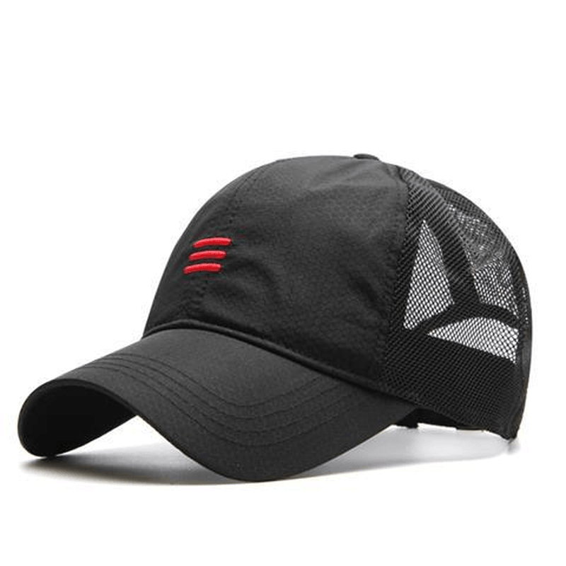 Summer Style Thin Breathable Mesh Baseball Cap Quick-Drying