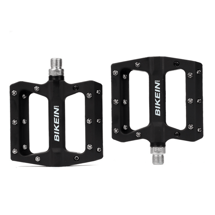 BIKEIN Mountain Bike Pedals Nylon Fiber Bearing Pedals Oudoor Cycling Antiskid Bike Pedals - MRSLM