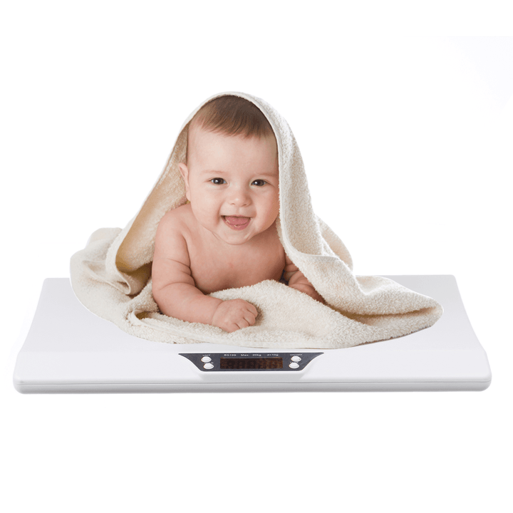 Smart Weigh 44Lbx0.4Oz Comfort Digital Baby Scale Infants Toddlers LCD Display Digital Baby Scale Electronic Weigh for Babies & Small Children