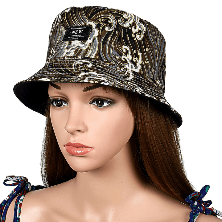 Men Women Street Double-Faced Bucket Hat