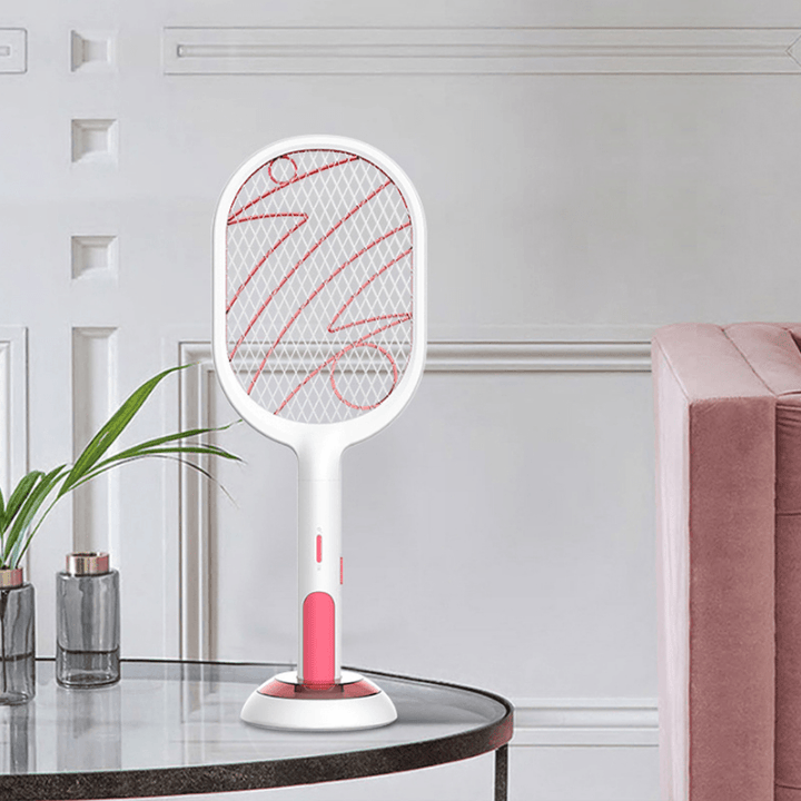 Ipree¬Æ Double Use 400Nm UV Light USB Rechargeable Mosquito Insect Repellent Dispeller Smart Electric Mosquito Swatter