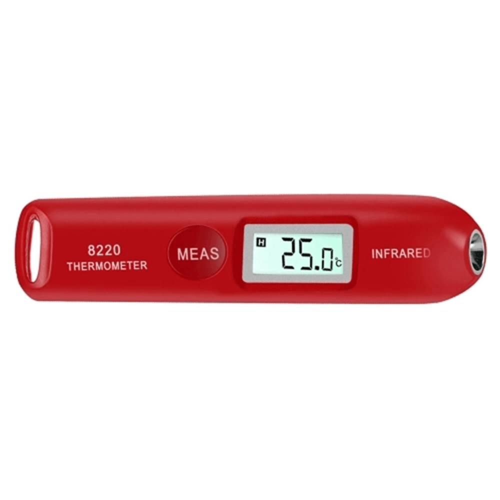 Mini Digital Infrared Temperature Detector Portable Temperature Measuring Pen with LCD Display Screen Compact for Body Temperature