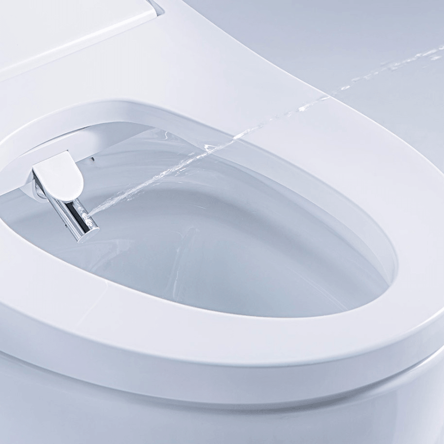 SMARTMI Multifunctional Smart Toilet Seat Covers LED Night Light 4-Grade Adjust Electronic Bidet