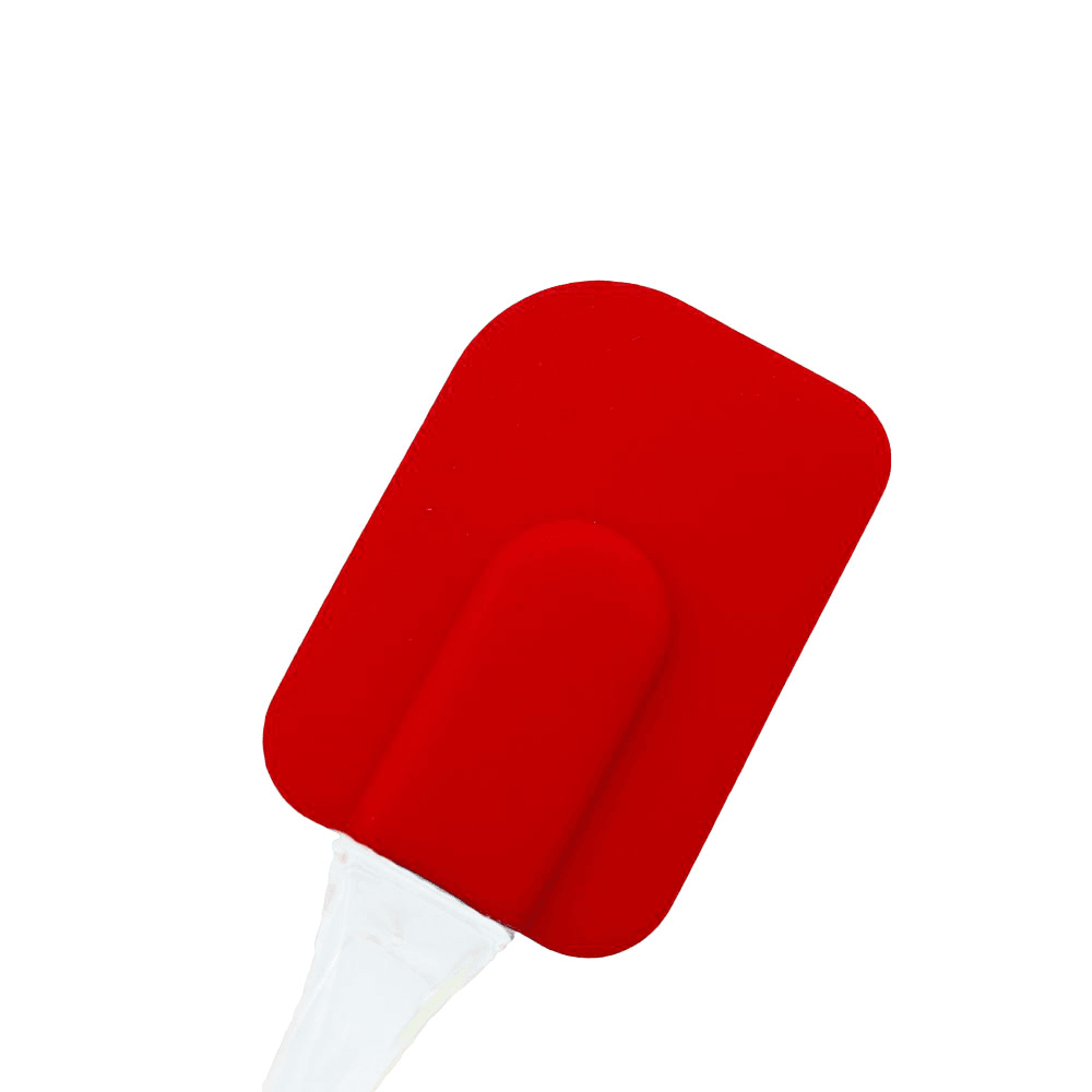 Silicone Scrapers Baking Scraper Cream Butter Handled Cake Spatula Cooking Cake Brushes Pastry Tool Food-Grade Silicone Spatula Kitchen Utensil Cream Blade Brush