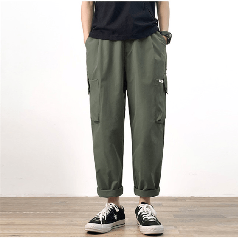 Men'S Loose Casual Thin Straight Leg Pants