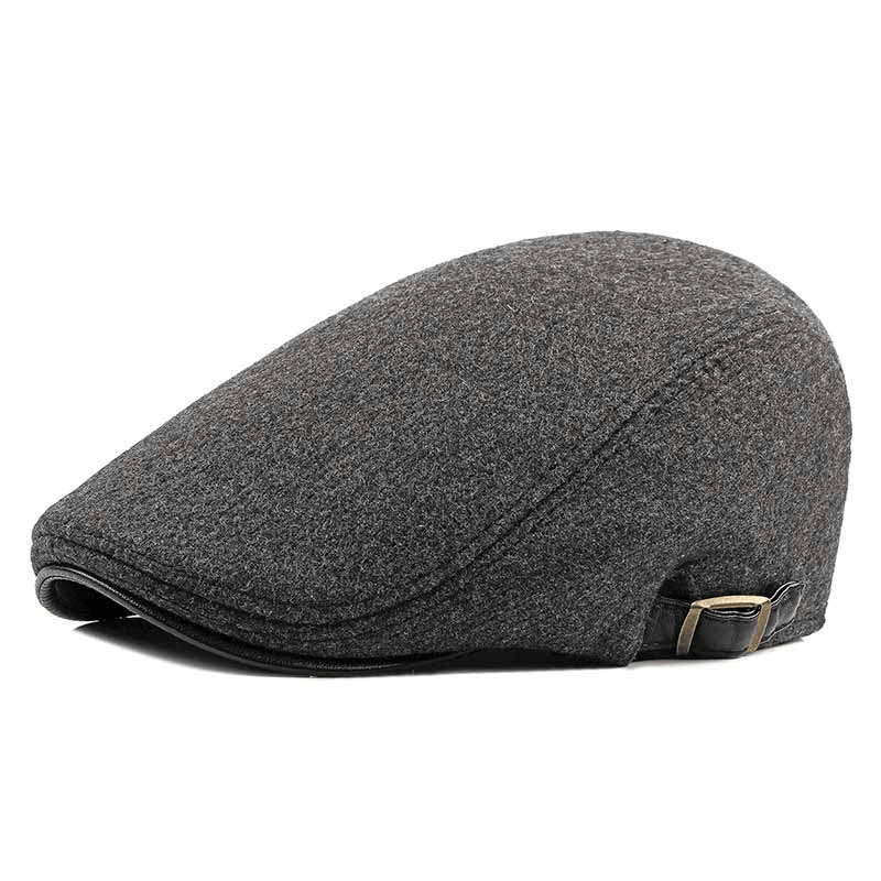 Fashion Simple Men'S Retro Woolen Beret