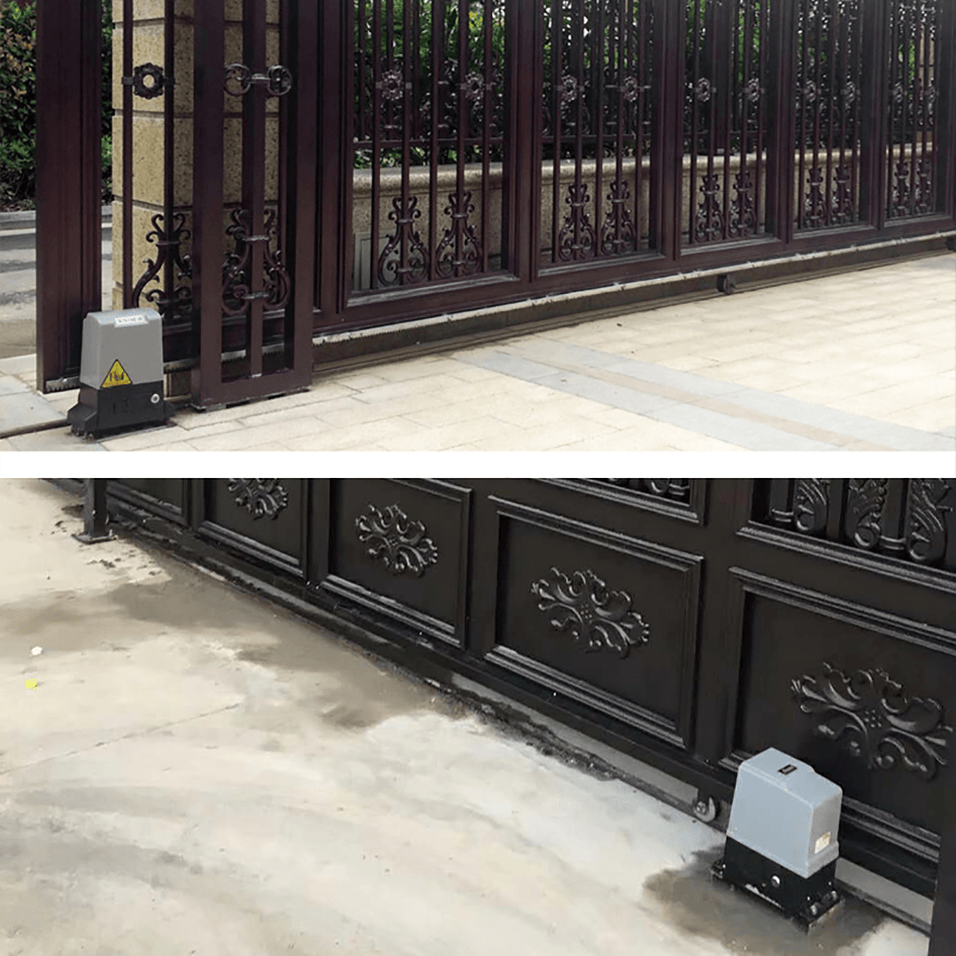 4400Lbs Electric Automatic Sliding Gate Opener Motor App Control with 4 Remotes Door Opener