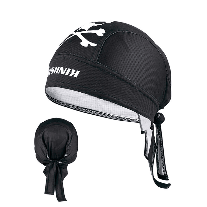 Wicking Printting Cycling Headband Running Beanies Hat