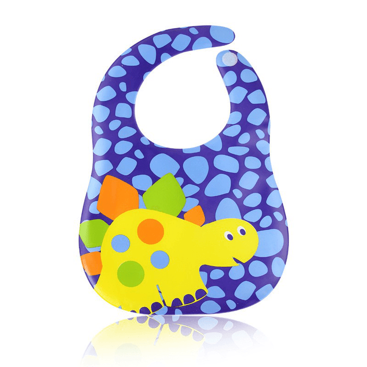 Baby Feeding Bib Waterproof Infant Bibs Soft Burp Colths EVA Eco-Friendly