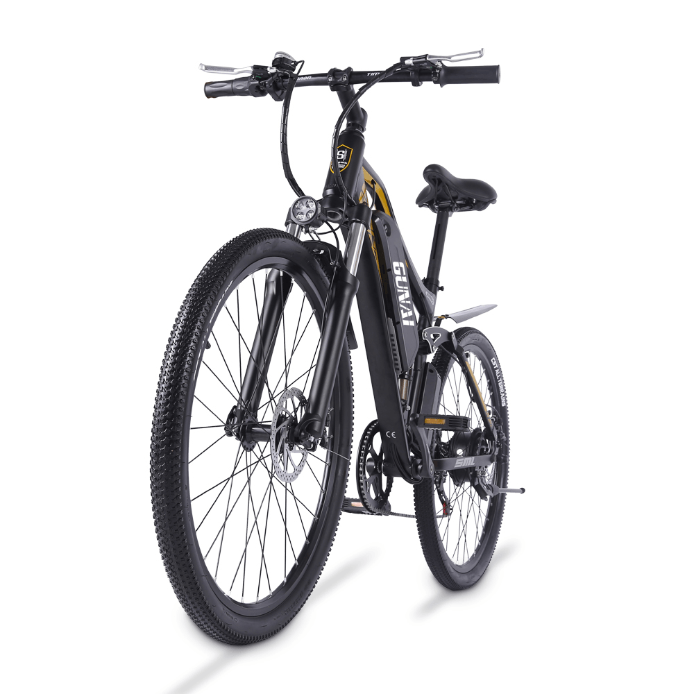 [EU DIRECT] GUNAI MX60 500W 48V 15Ah 27.5 Inch Electric Bicycle 40Km/H Max Speed 80Km Mileage 150Kg Max Load