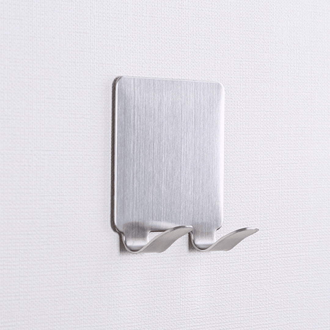 304 Stainless Steel Hook Nail Non-Trace from Viscose Household Hooks for Home Kitchen Storage Hook