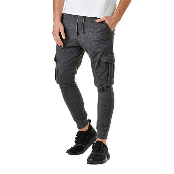 Men'S Leisure Sports Fitness Training Trousers