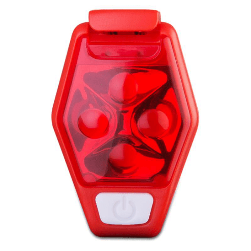 BIKIGHT Multi-Functional Outdoor Riding Tail Light IPX4 Woopower Running Arm Light Warning Light - MRSLM