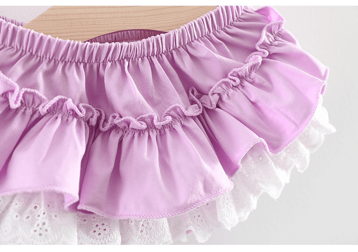 Female Baby Dress, Girls Summer Short Sleeved Princess Skirt, Infant Children'S Wear 0-1-2-3 Half Year Old 782