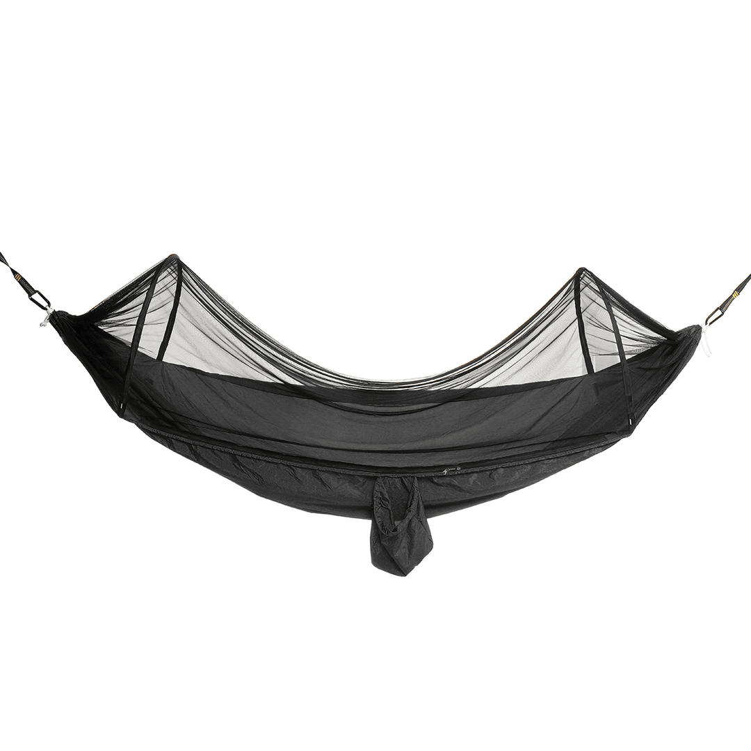 270*140Cm Automatic Quick Open Anti-Mosquito Hammock Mosquito Net Hammock Camping Outdoor with Tent Poles - MRSLM