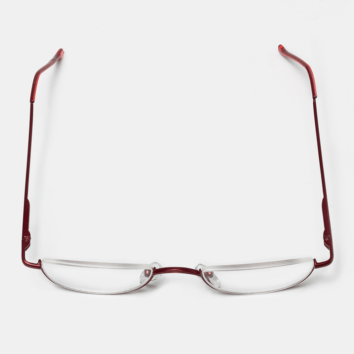 2 Color Half Frame Half Arc Frame Reading Glasses